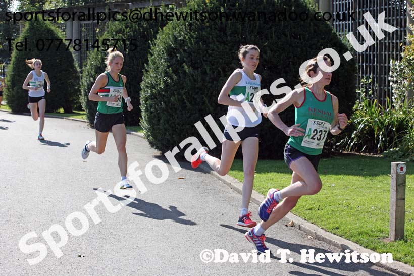 Senior women, Northern Road Relays, Blackpool. Photo: David T. Hewitson/Sports for All Pics